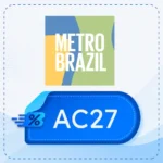 Metro Brazil discount code AC27