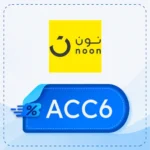 Noon discount code ACC6